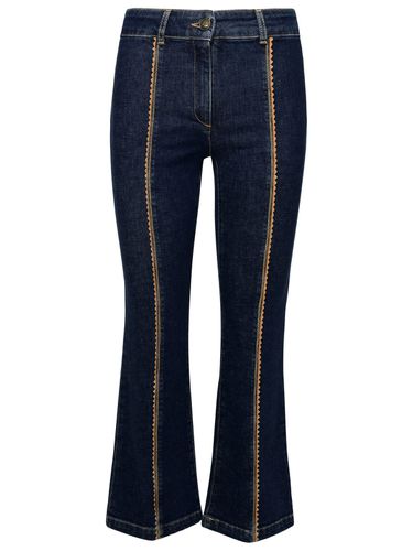 Moschino Blue Denim Jeans - Moschino - Modalova