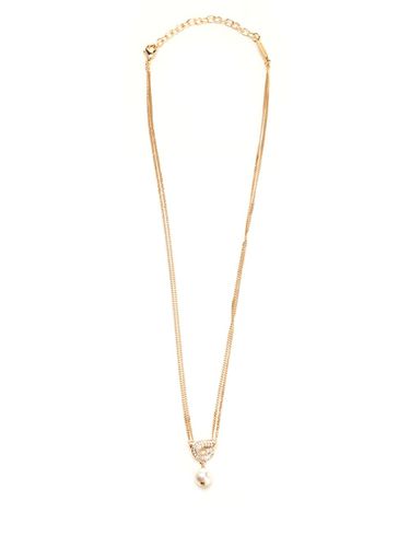 Ferragamo Pendant Pearl Necklace - Ferragamo - Modalova