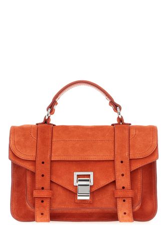 Orange Suede Medium Handbag - Proenza Schouler - Modalova