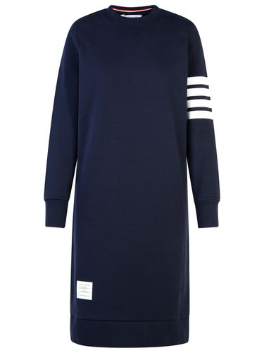 Thom Browne 4-bar Navy Cotton Dress - Thom Browne - Modalova