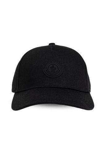 Moncler Logo Patch Baseball Cap - Moncler - Modalova