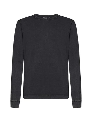 Long-sleeved Jersey T-shirt - Dolce & Gabbana - Modalova