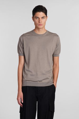 T-shirt In Silk - Giorgio Armani - Modalova