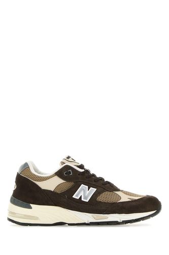 Suede And Mesh 991v1 Sneakers - New Balance - Modalova