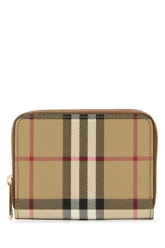 Burberry Printed Canvas Wallet - Burberry - Modalova