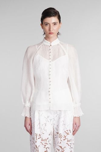 Zimmermann Natura Semi-sheer Shirt - Zimmermann - Modalova