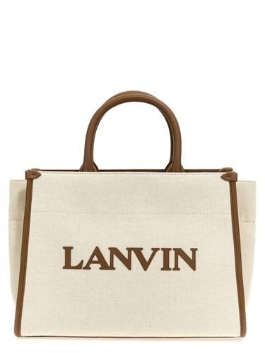 Lanvin Logo Canvas Shopping Bag - Lanvin - Modalova