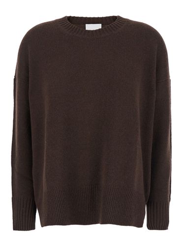 Crewneck Sweater In Cashmere Woman - Allude - Modalova