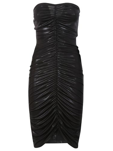 Strapless Shirred Front Dress - Norma Kamali - Modalova