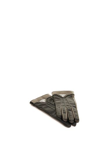 Prada Gloves With Logo - Prada - Modalova