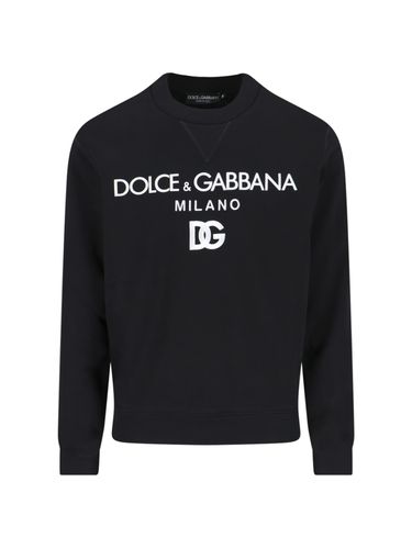 Logo Crewneck Sweatshirt - Dolce & Gabbana - Modalova