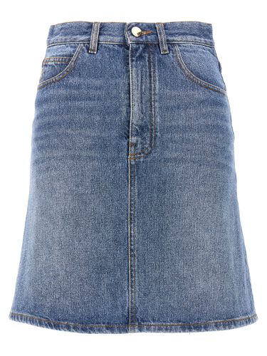 Chloé Denim Mini Skirt - Chloé - Modalova