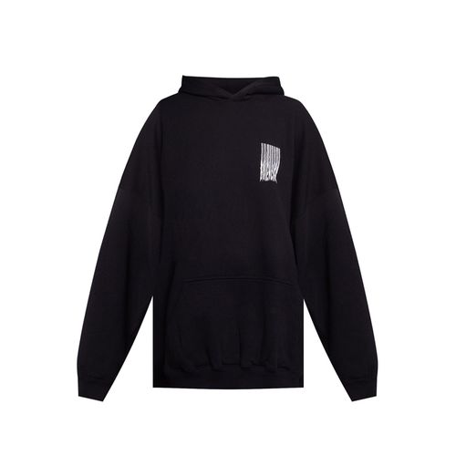 Balenciaga Logo Hooded Sweatshirt - Balenciaga - Modalova