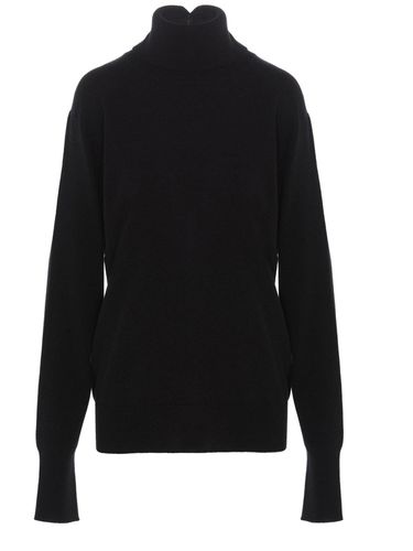 High-neck Plain Knit Sweater - Jil Sander - Modalova