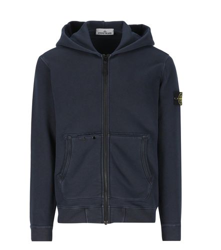 Logo-patch Zip-up Hoodie - Stone Island - Modalova