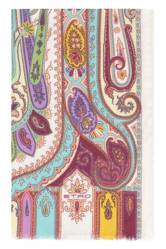 Etro Cashmere And Silk Blend Scarf - Etro - Modalova