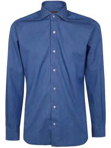 Barba Napoli Classic Denim Shirt - Barba Napoli - Modalova