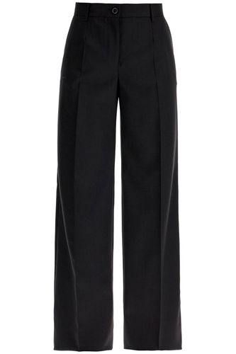 Woolen Flare Pants In - Dolce & Gabbana - Modalova