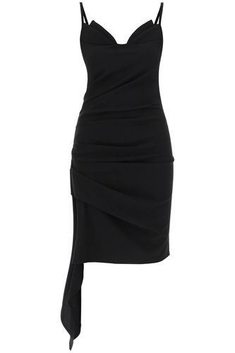 Manzoni Draped Mini Dress - MVP Wardrobe - Modalova