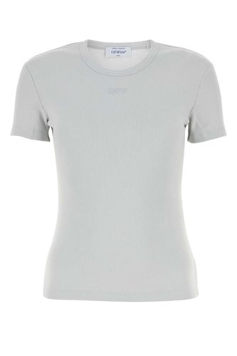 Ice Stretch Cotton T-shirt - Off-White - Modalova