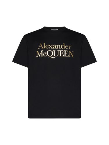 Alexander McQueen T-shirt With Logo - Alexander McQueen - Modalova