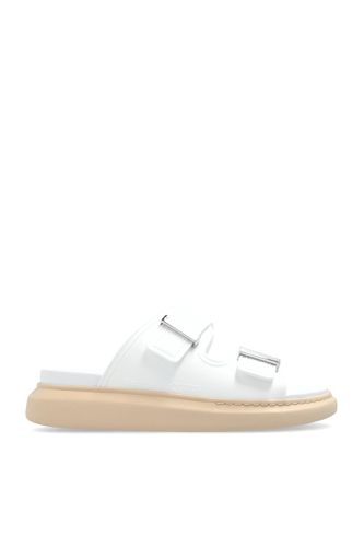 Alexander Mcqueen Slides With Logo - Alexander McQueen - Modalova