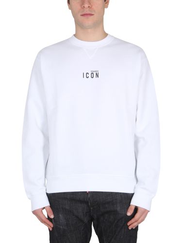 Cotton Crew-neck Sweatshirt - Dsquared2 - Modalova