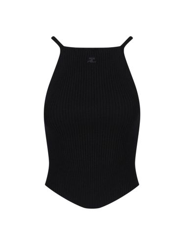 Holistic Rib Knit Tank Top - Courrèges - Modalova