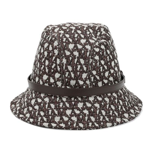 Max Mara All-over Logo Bucket Hat - Max Mara - Modalova