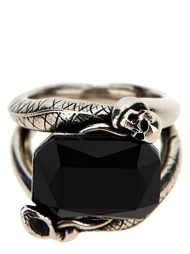 Alexander McQueen jewelled Ring - Alexander McQueen - Modalova