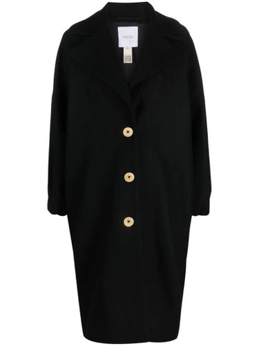 Patou Black Virgin Wool Blend Coat - Patou - Modalova