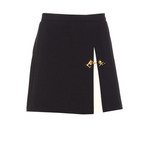 Elisabetta Franchi Logo Skirt - Elisabetta Franchi - Modalova