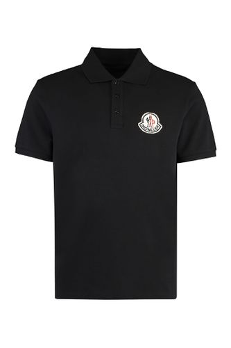 Moncler Cotton-piqué Polo Shirt - Moncler - Modalova