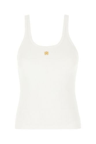 AMIRI Ivory Stretch Modal Blend Top - AMIRI - Modalova