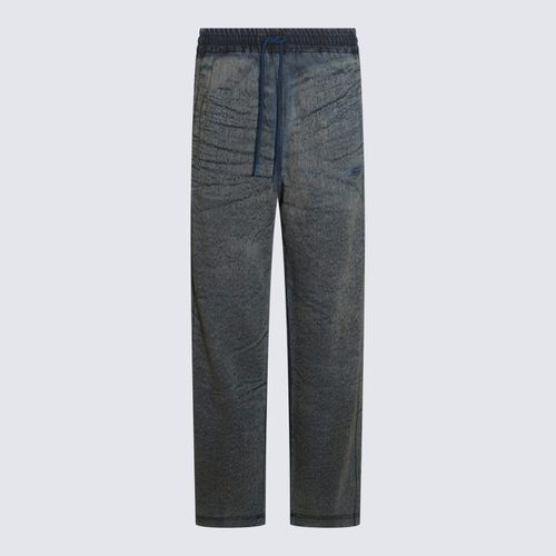 Diesel Indigo Cotton Pants - Diesel - Modalova