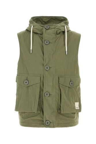 Green Cotton Blend Vest - Emporio Armani - Modalova