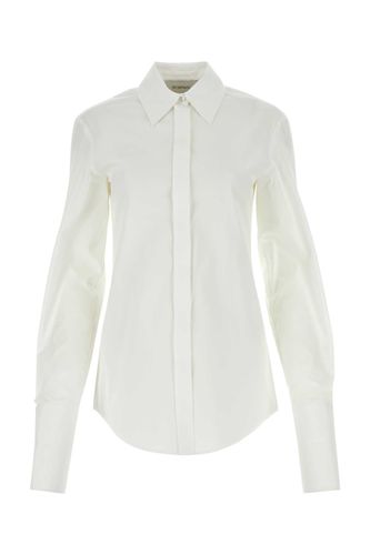 SportMax White Poplin Oste Shirt - SportMax - Modalova