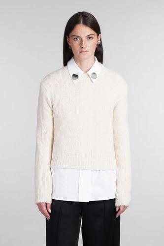 Ivory Alpaca Blend Sweater - Jil Sander - Modalova