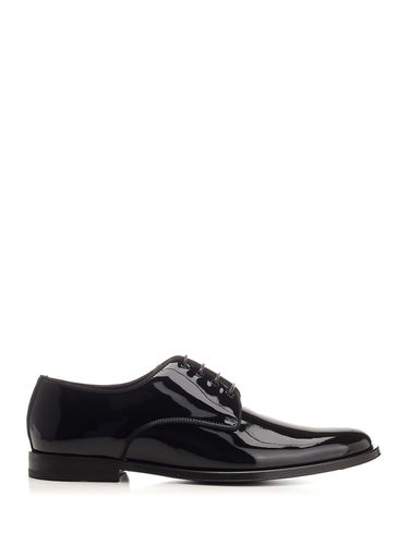 Lace-up Derbies In Patent Leather - Dolce & Gabbana - Modalova