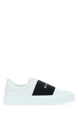 White Leather City Slip Ons - Givenchy - Modalova