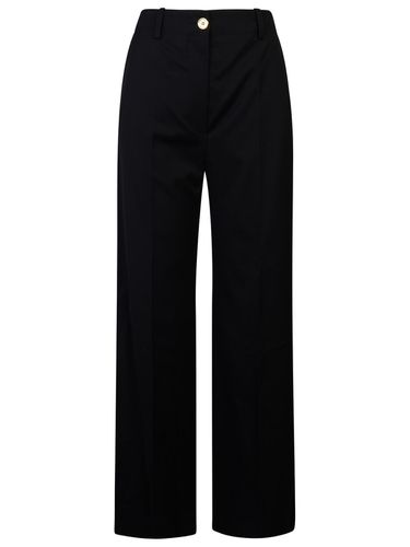 Patou Black Virgin Wool Pants - Patou - Modalova