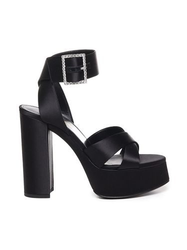 Bianca Sandals With Platform - Saint Laurent - Modalova