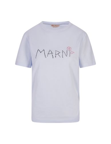Light T-shirt With Stitching - Marni - Modalova