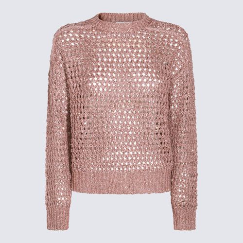 Brunello Cucinelli Pink Knitwear - Brunello Cucinelli - Modalova