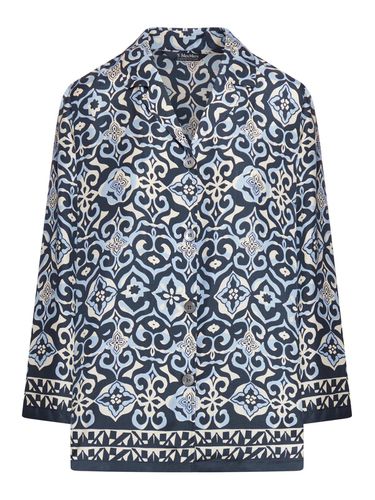 All-over Printed Long-sleeved Shirt - 'S Max Mara - Modalova