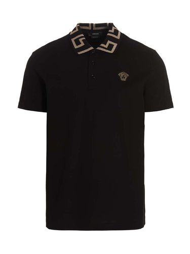 Versace greca Polo Shirt - Versace - Modalova