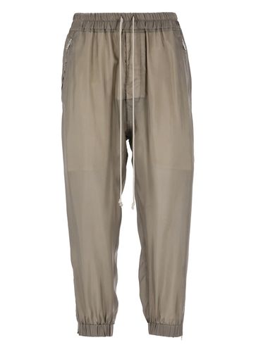 Rick Owens Cropped Track Pants - Rick Owens - Modalova