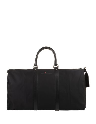 Nylon And Leather Duffle Bag With Logo - Kiton - Modalova