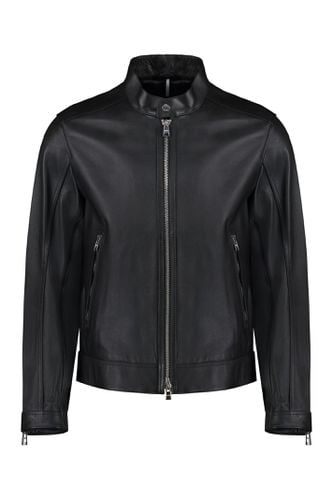 Hugo Boss Leather Jacket - Hugo Boss - Modalova