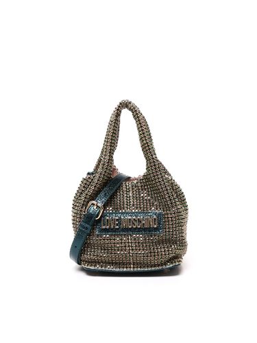 Love Moschino Stone Strass Mini Bag - Love Moschino - Modalova